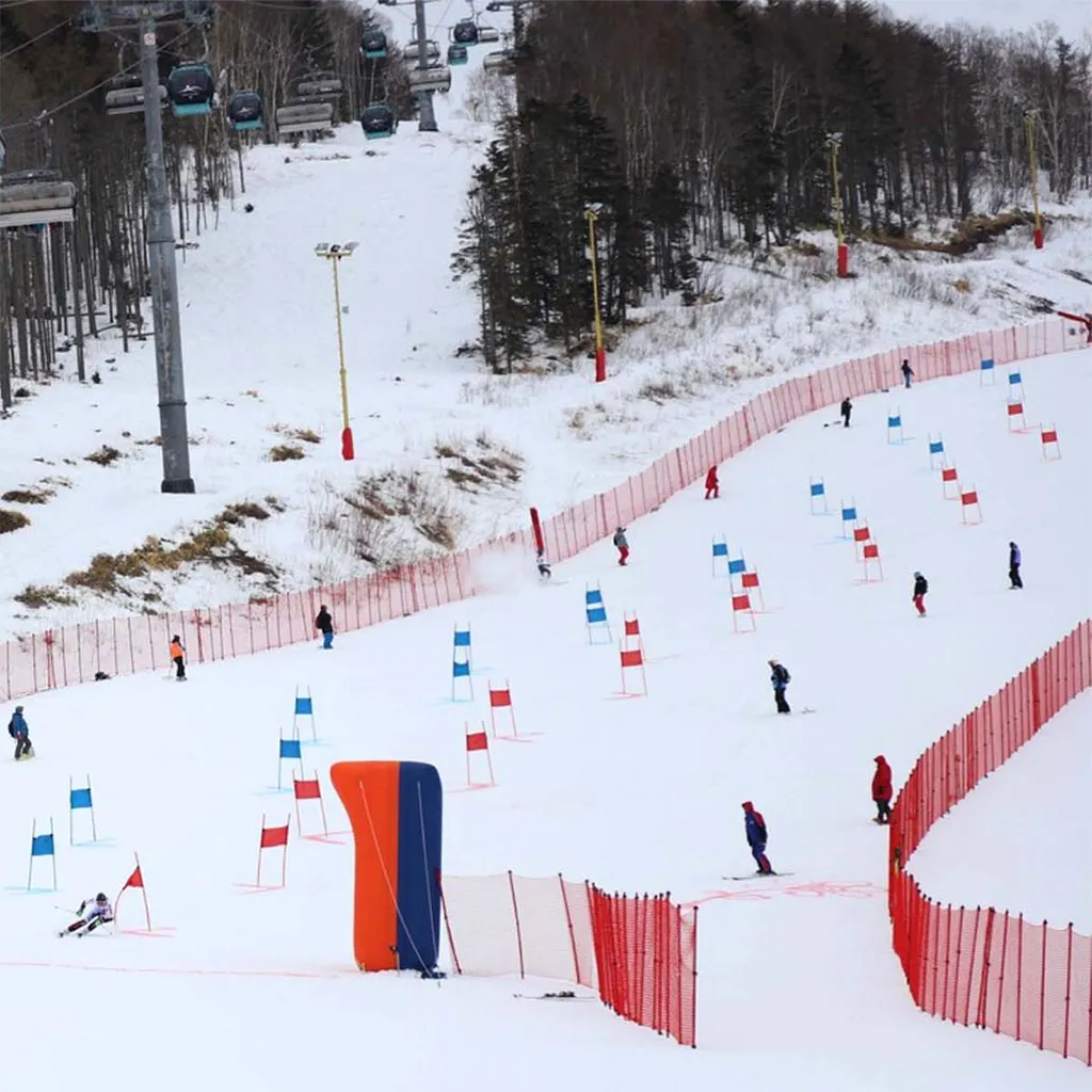 kayak pisti guvenlik filesi gorselli